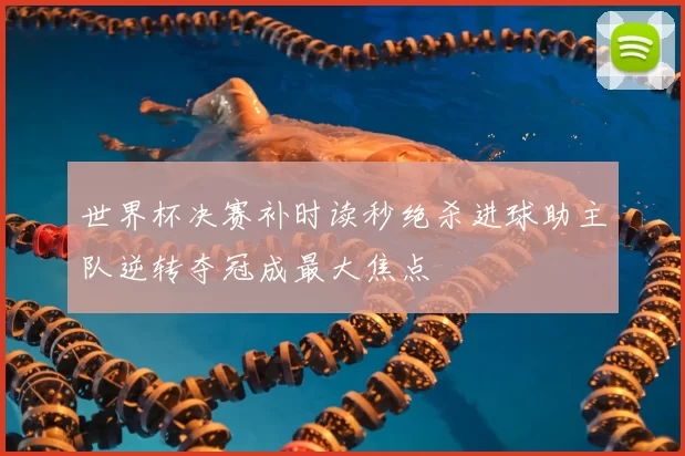 世界杯决赛补时读秒绝杀进球助主队逆转夺冠成最大焦点