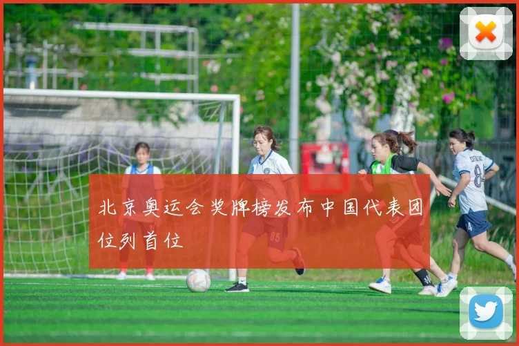 北京奥运会奖牌榜发布中国代表团位列首位